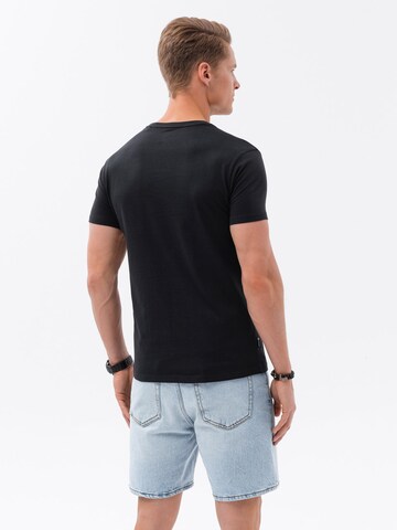 T-Shirt 'S1734' Ombre en noir