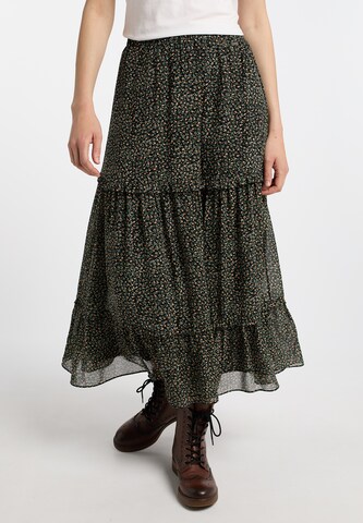 DreiMaster Vintage Rok in Zwart: voorkant