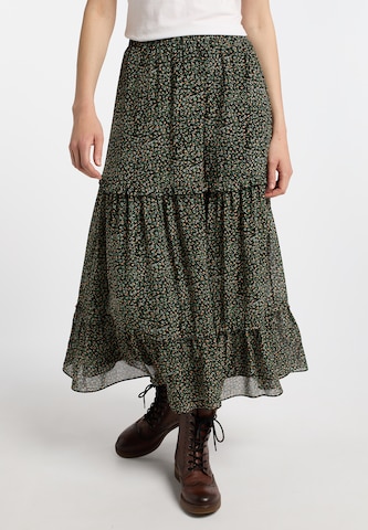 DreiMaster Vintage Skirt in Black: front