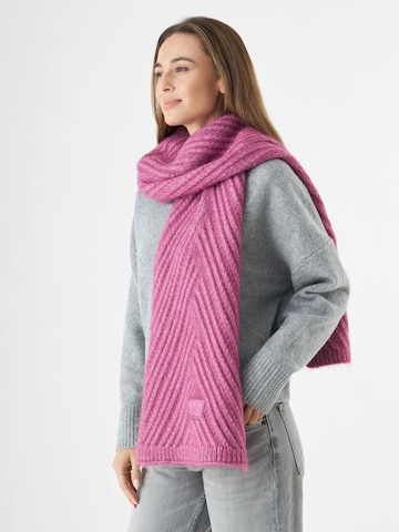 CODELLO Scarf in Pink: front
