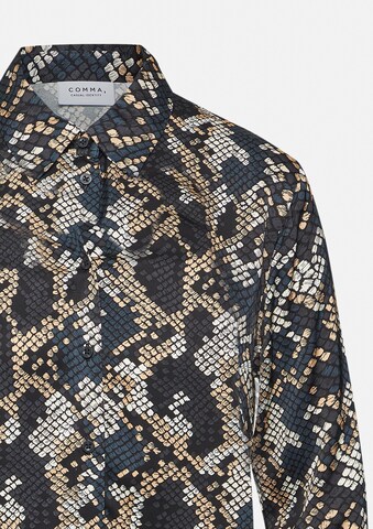 COMMA Blouse in Gemengde kleuren