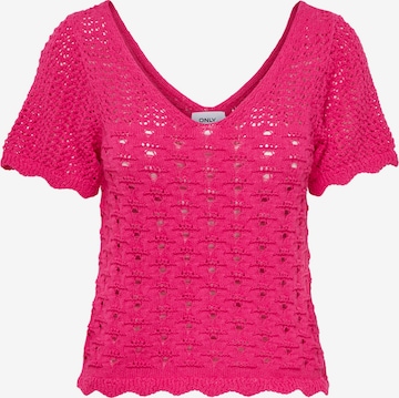 ONLY Sweater 'Becca' in Pink: front