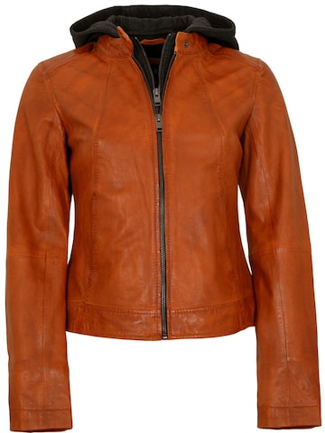 Jilani Between-Season Jacket 'Ashley' in Orange: front