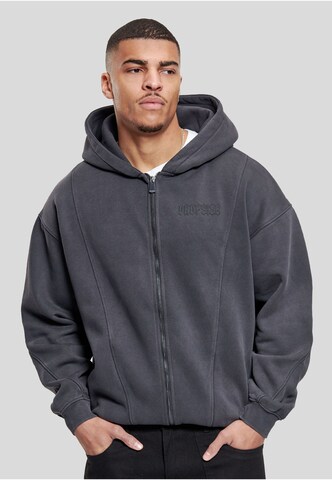 Dropsize - Casaco em moletão em preto: frente