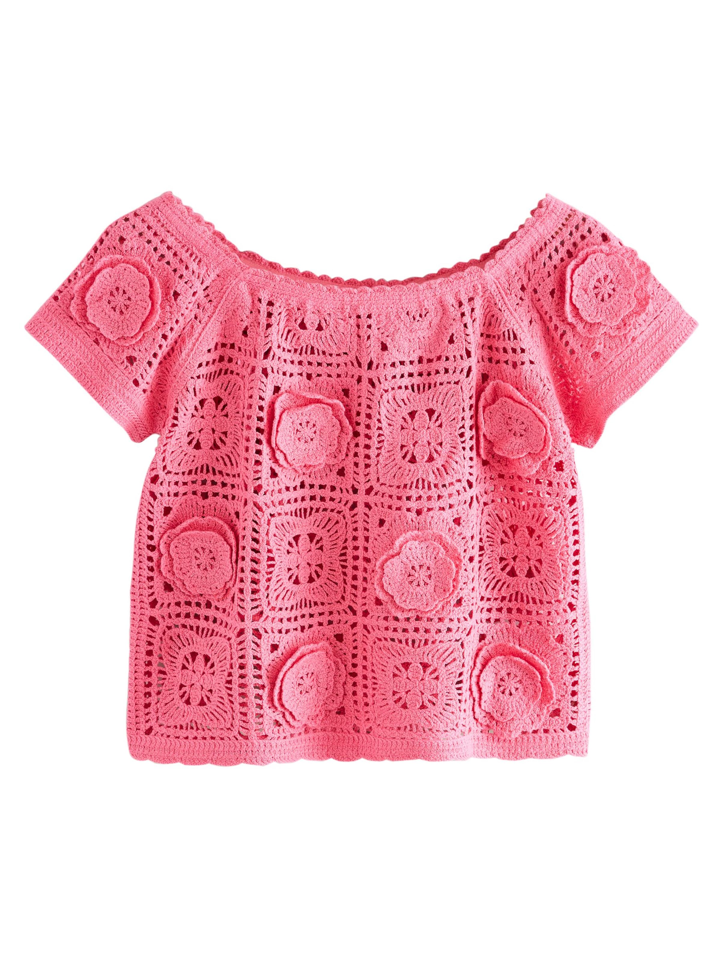 rožinė Next Marškinėliai: priekis