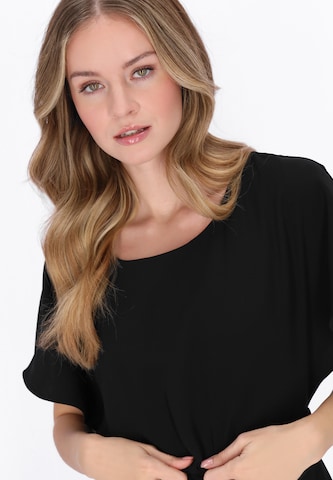 DreiMaster Klassik - Vestido de verano en negro