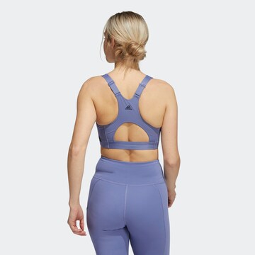 ADIDAS PERFORMANCE Bustier Sport-BH in Lila