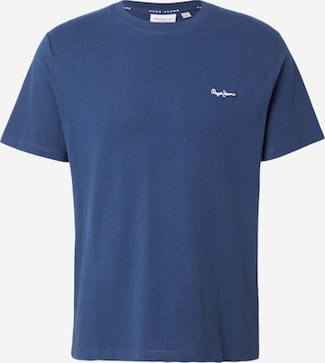 Pepe Jeans Футболка 'CONTRAST CONNOR' в Синий: спереди