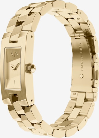 ARMANI EXCHANGE Uhr in Gold: Vorderseite
