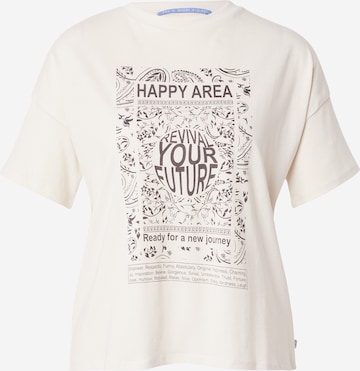 QS Shirt in Beige: Vorderseite