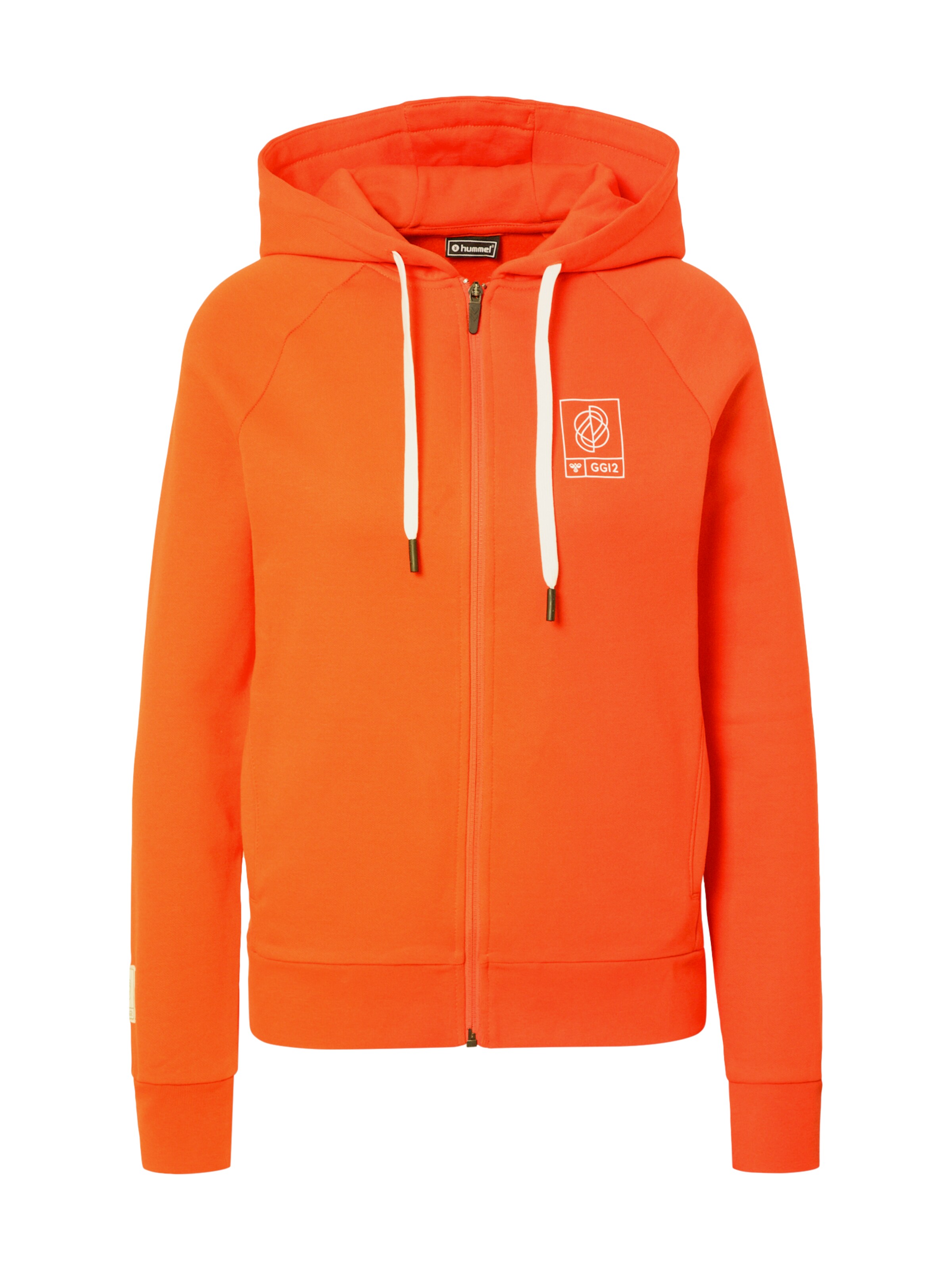 Hummel Sports sweat jacket 'GG12' in Red: front