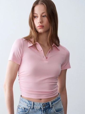T-shirt Dilvin en rose