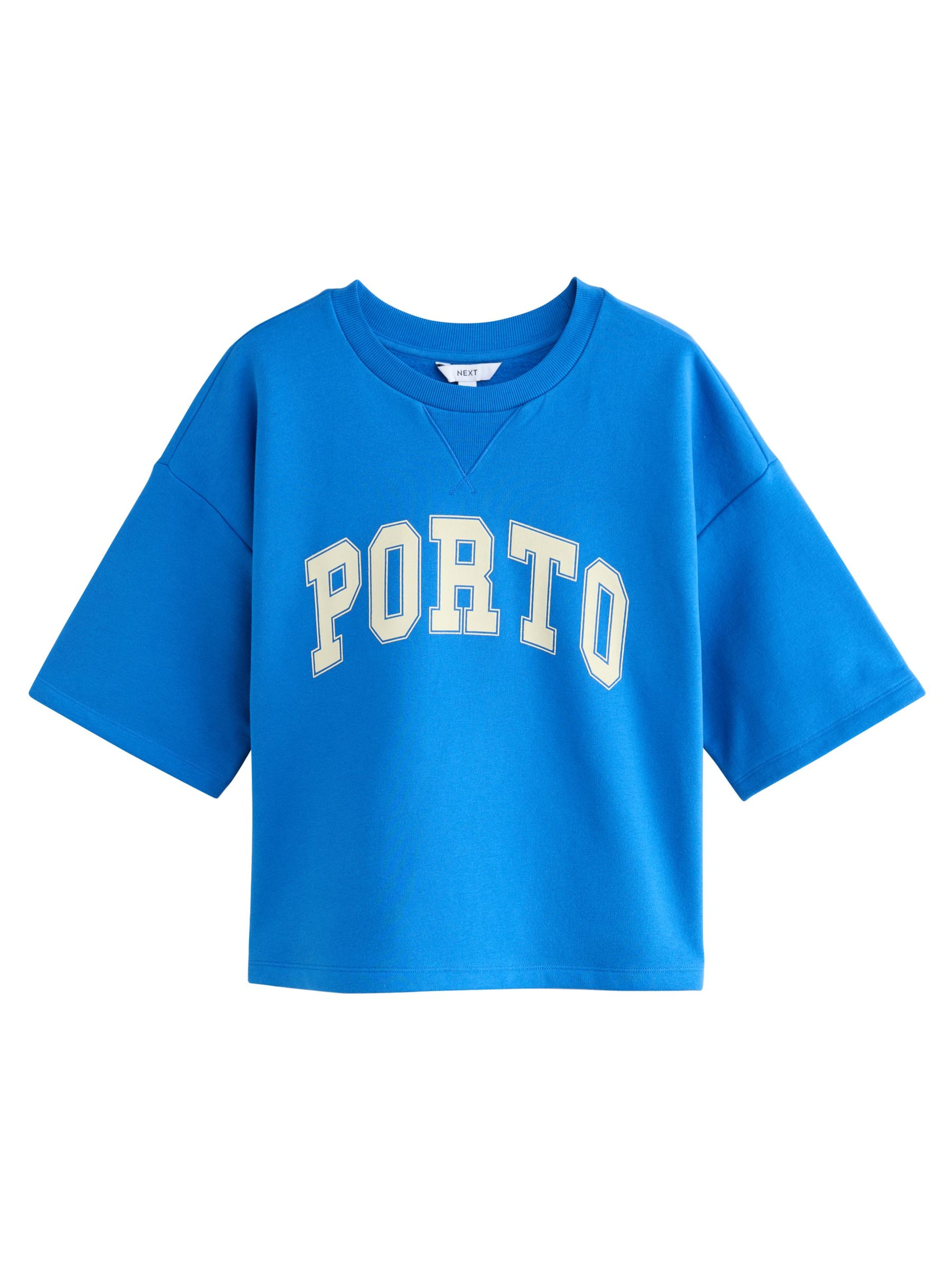 Next Sweatshirt in Blau: Vorderseite