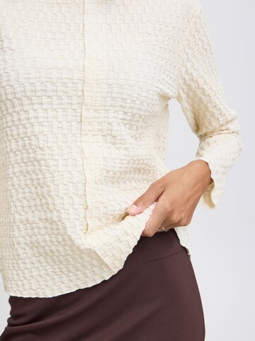 b.young Blouse 'Frai' in Beige