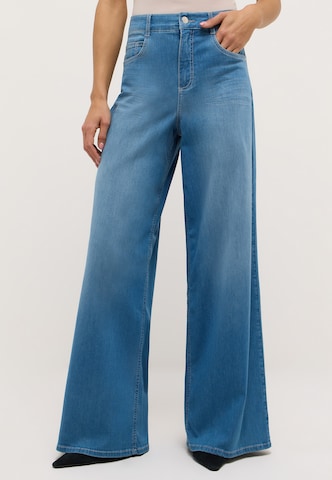 Angels Wide leg Jeans in Blue: front