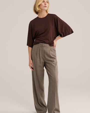 WE Fashion Футболка в Коричневый