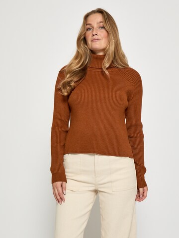 minus Pullover 'Ava' in Bronze: Vorderseite