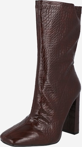 GLAMOROUS Boots in Brown: front