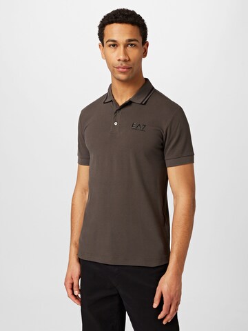 EA7 Emporio Armani - Camiseta en gris: frente