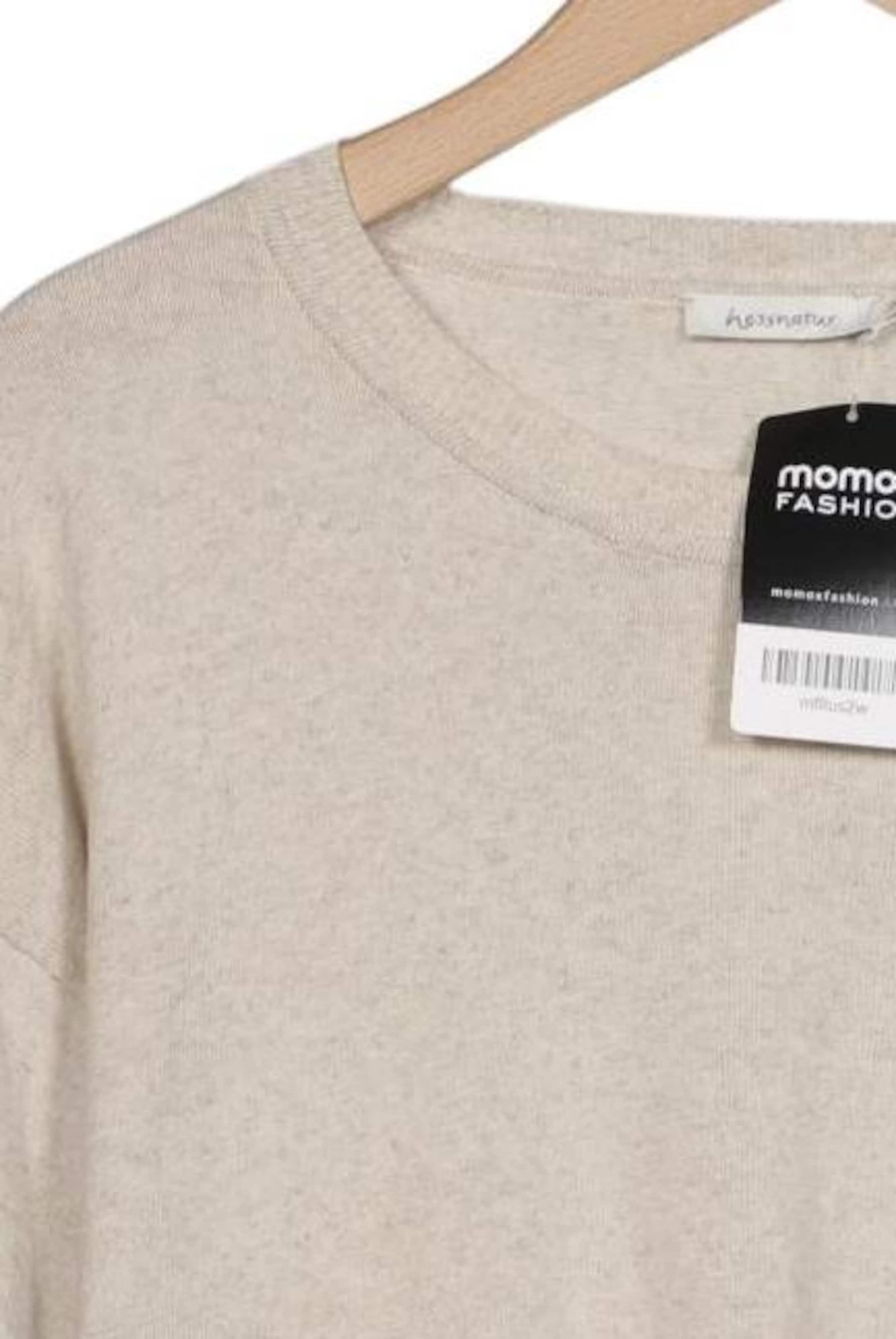 hessnatur Sweater & Cardigan in M in Beige