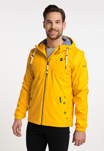 Schmuddelwedda Between-season jacket in Yellow: front