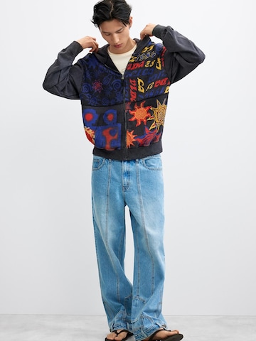 Desigual Bluza rozpinana w kolorze szary