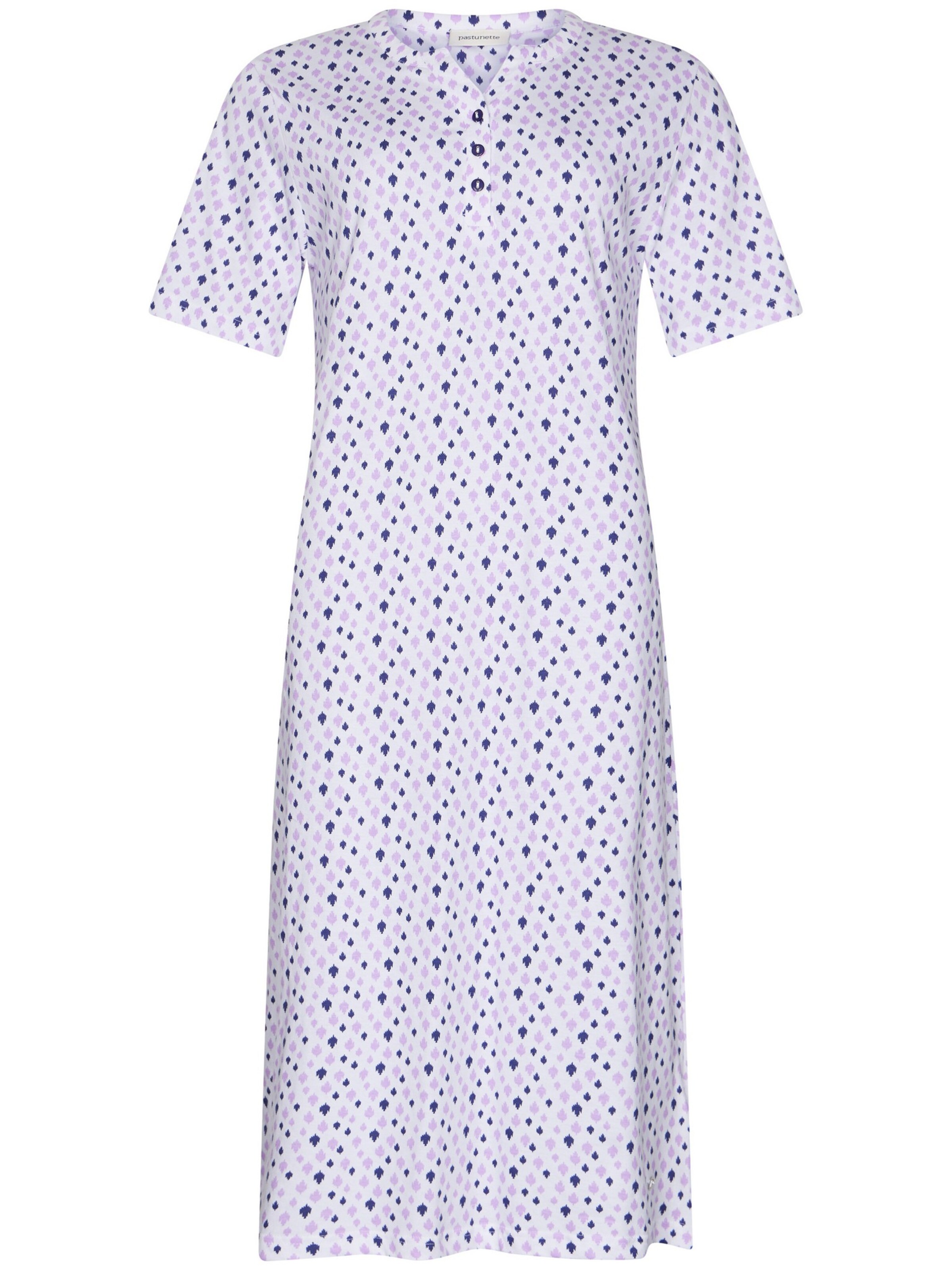 Pastunette Nightgown 'Nightdress with buttons (115 cm)' in Blue: front