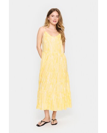 Robe 'Eda' SAINT TROPEZ en jaune