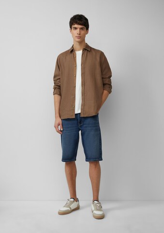 s.Oliver Regular fit Overhemd in Beige
