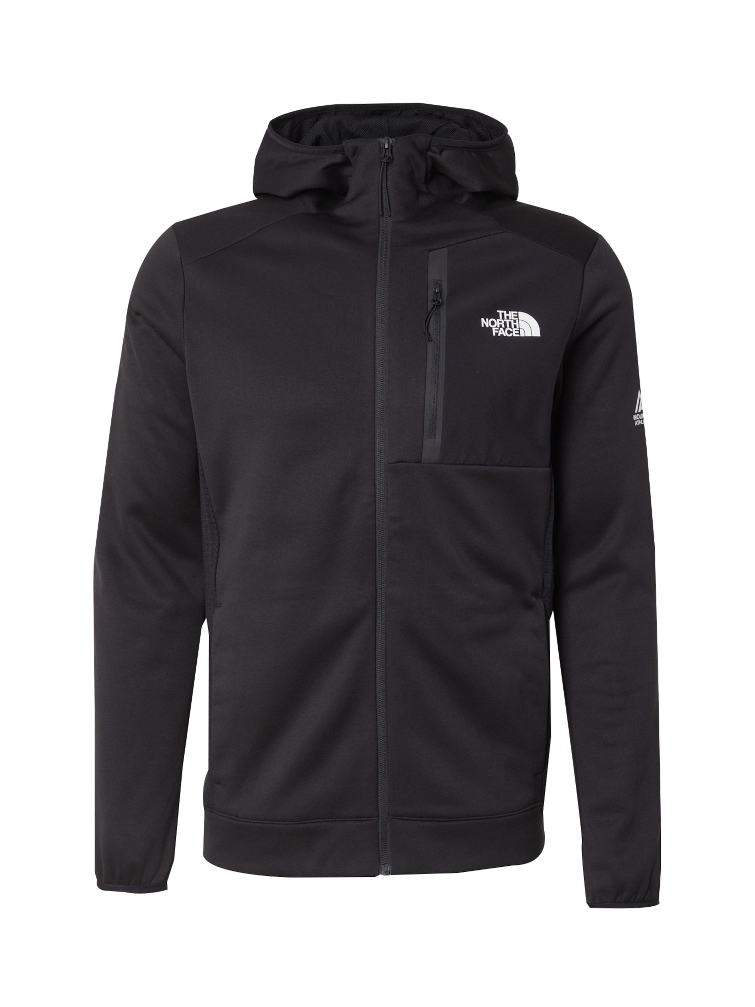 juoda THE NORTH FACE Sportinis džemperis 'MOUNTAIN ATHLETICS': priekis