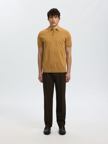 SELECTED Shirt 'SLHBerg' in Bruin
