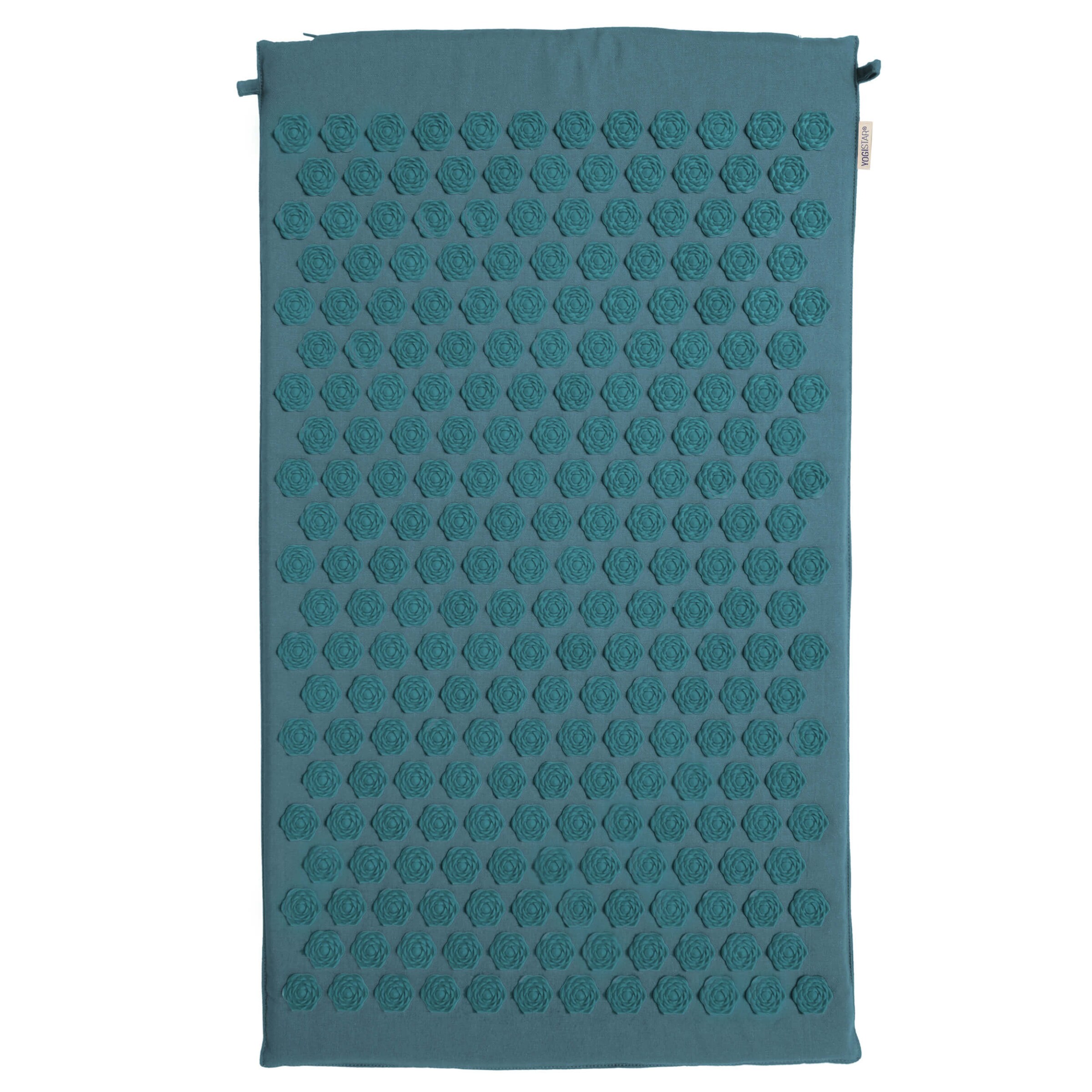 YOGISTAR.COM Mat 'Relax Lotus' in Green: front