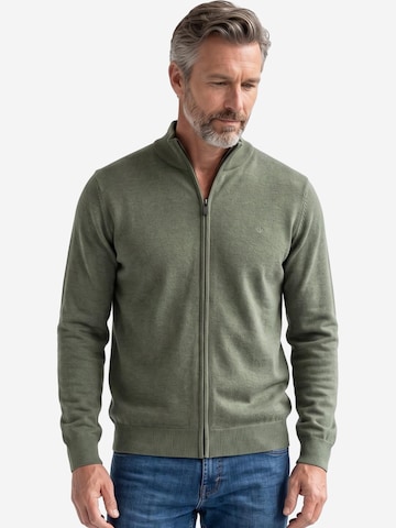 CASAMODA Knit cardigan 'Basic' in Green