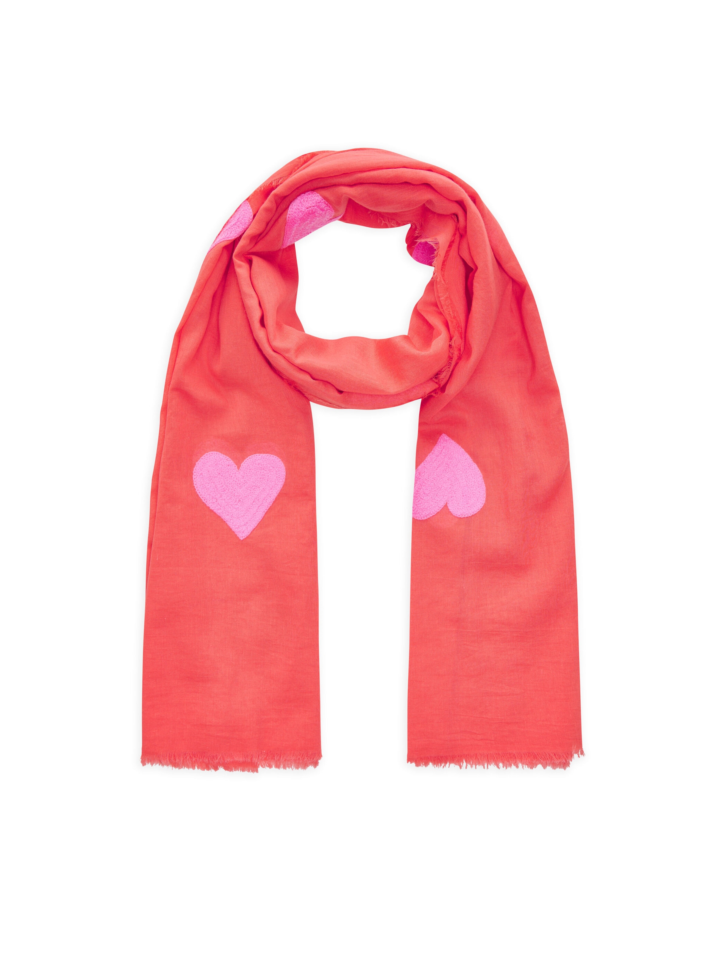 Écharpe CODELLO en rouge : devant