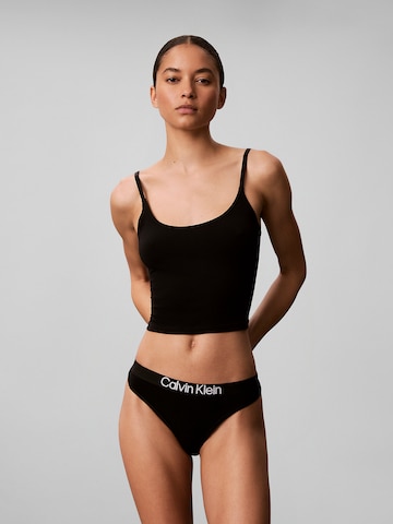 Calvin Klein Underwear String in Blau: Vorderseite