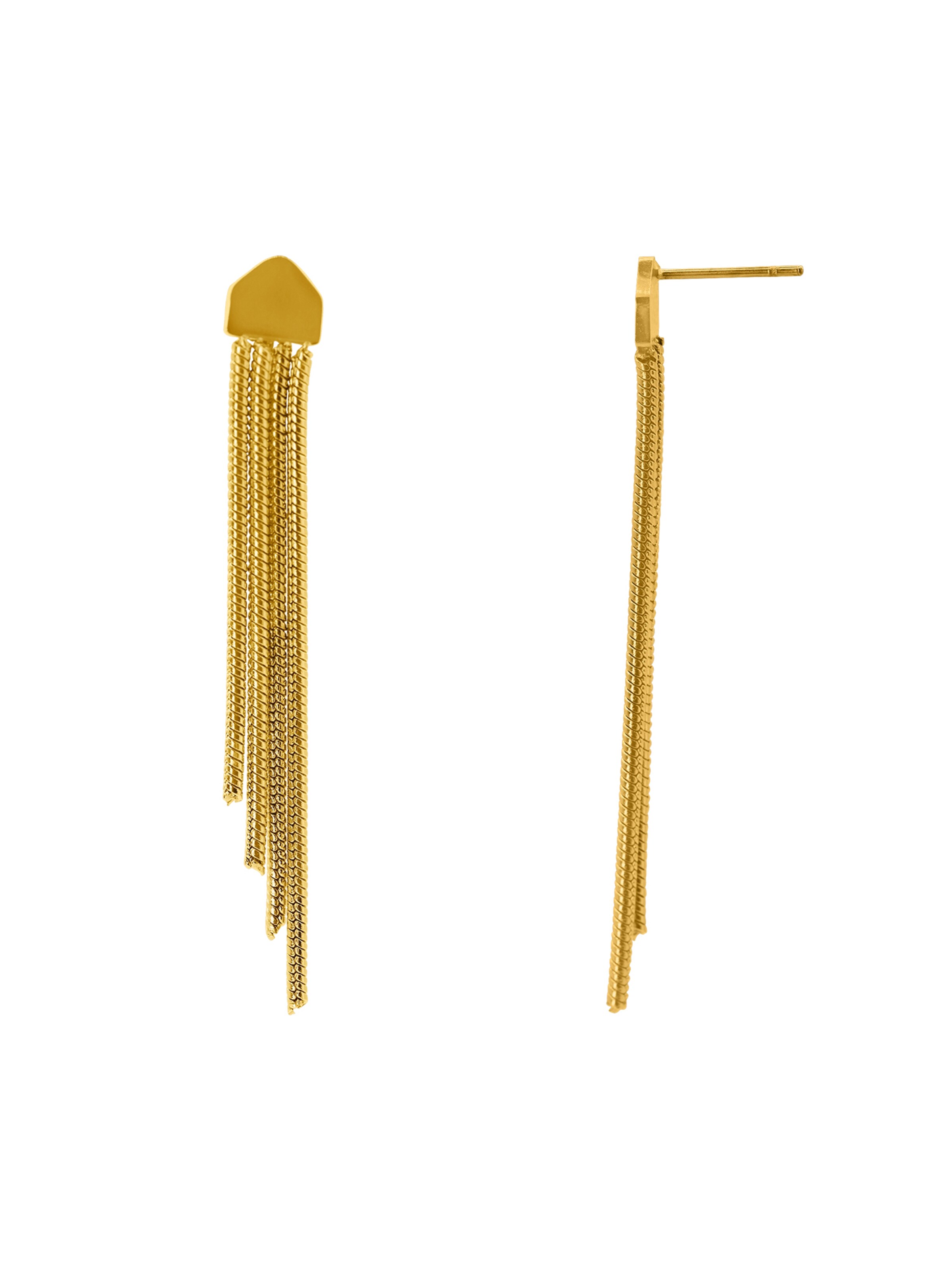 Boucles d'oreilles 'Sabin' Heideman en or