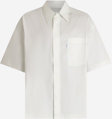 Coupe regular Chemise Bonsai en blanc : devant