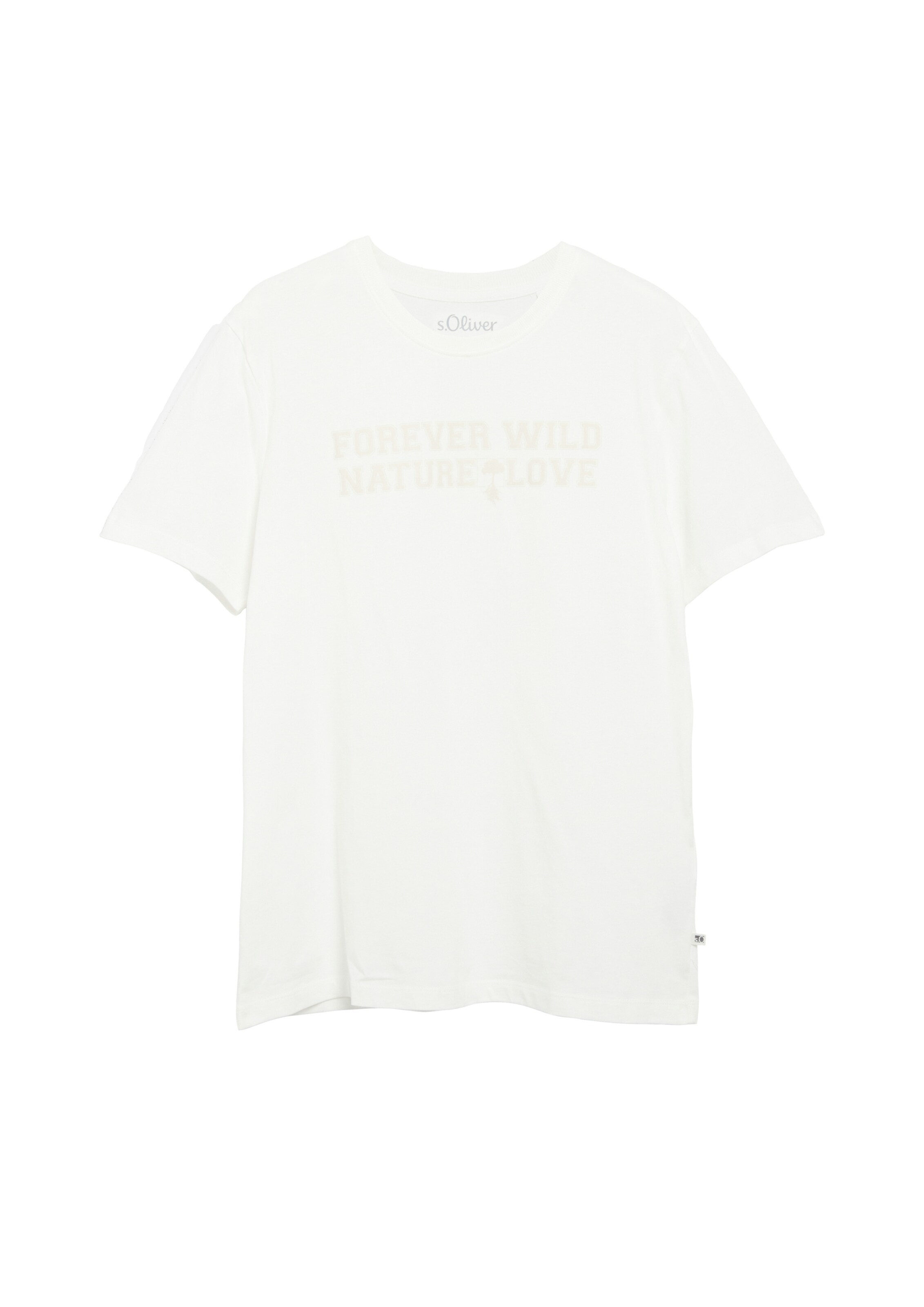 s.Oliver T-Shirt in Weiß: Vorderseite