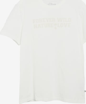 s.Oliver T-Shirt in Weiß: Vorderseite