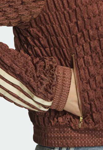 ADIDAS ORIGINALS Sweat jacket in Brown