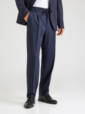 zils HUGO Standarta Klasiskas bikses 'Gos241F1J': no priekšpuses