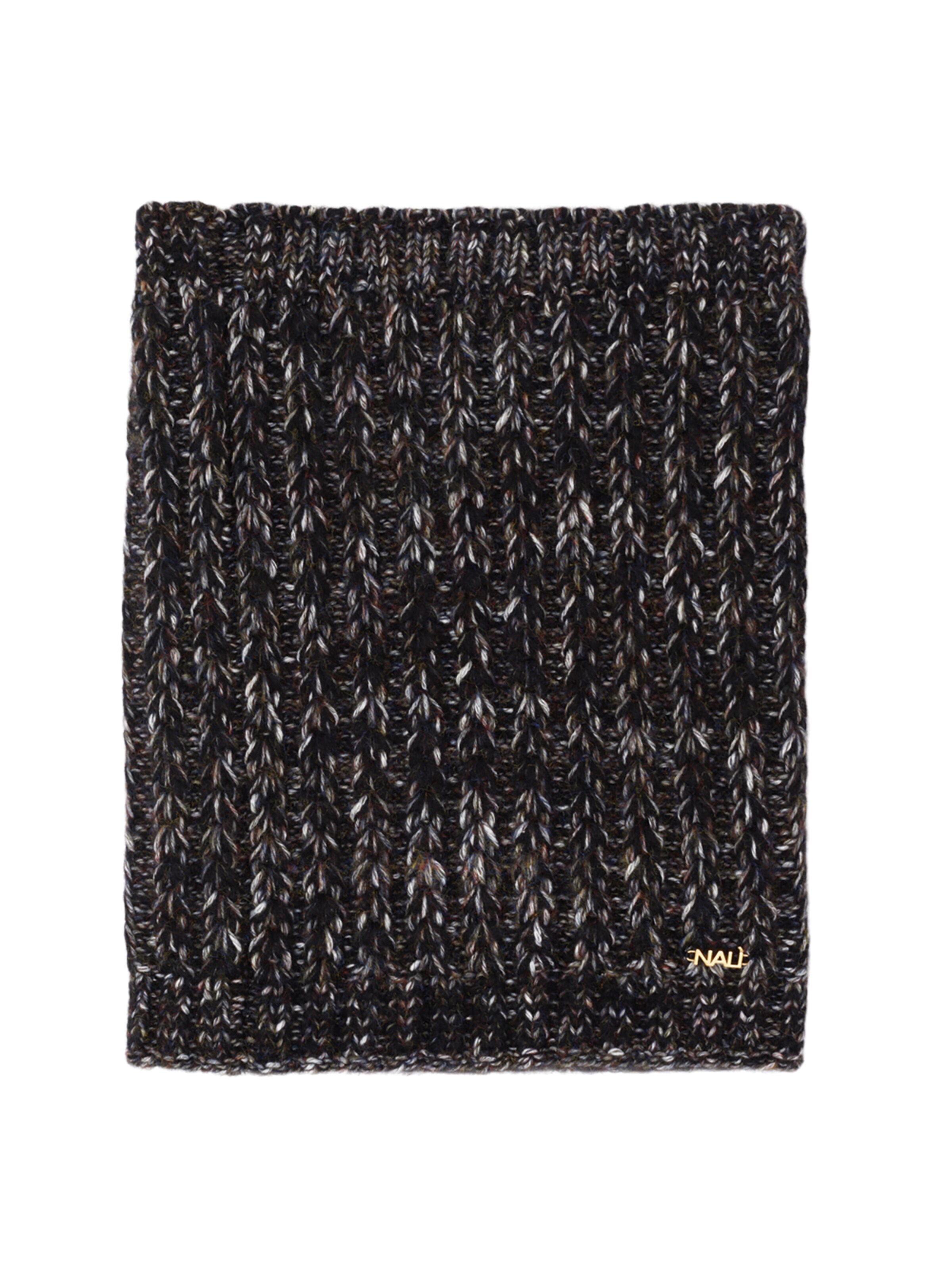 NALì Schal 'Roxy' in Schwarz: Vorderseite