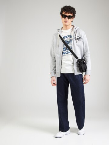 Superdry Zip-Up Hoodie in Grey