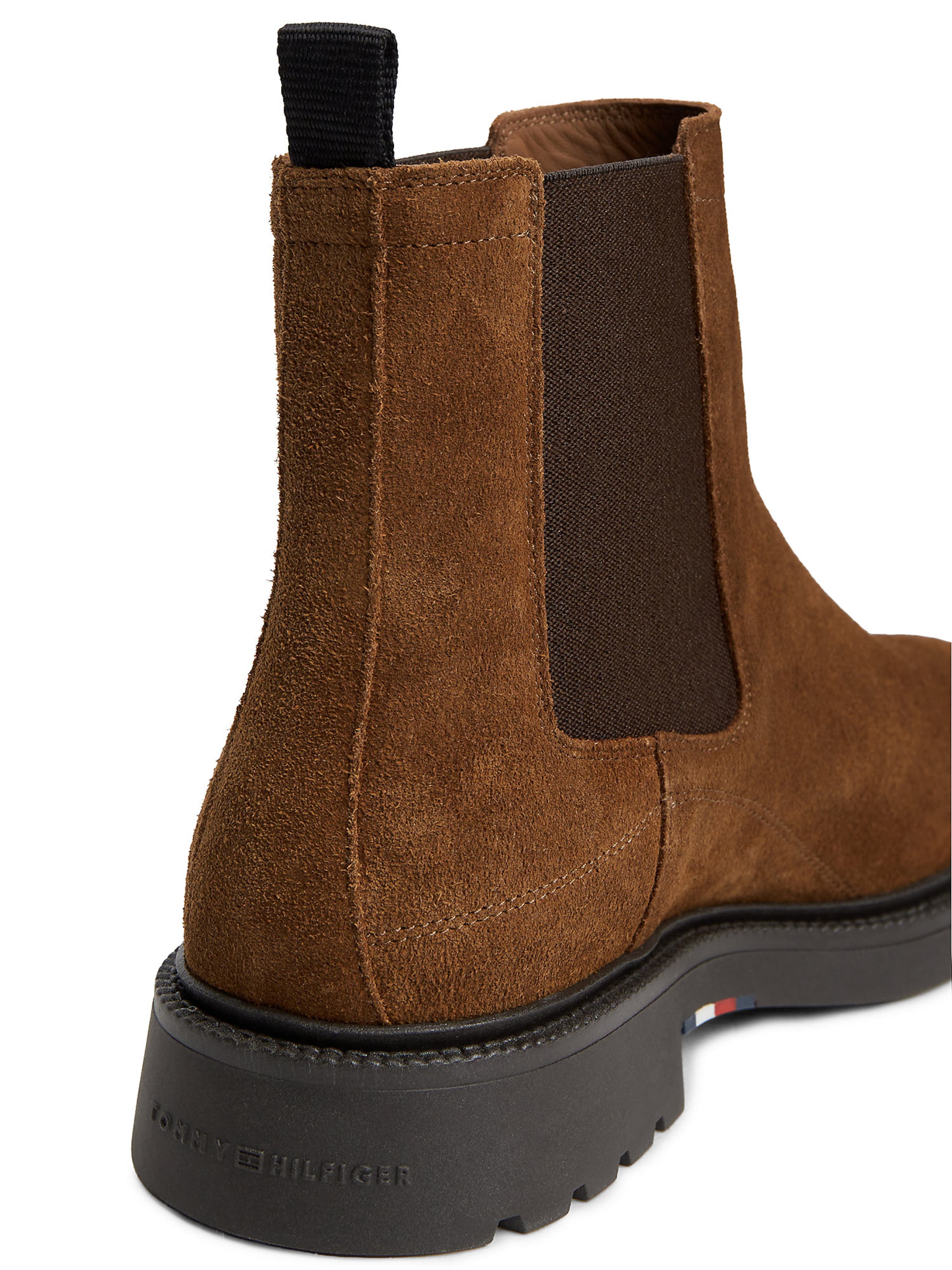 TOMMY HILFIGER Chelsea boots in Brown