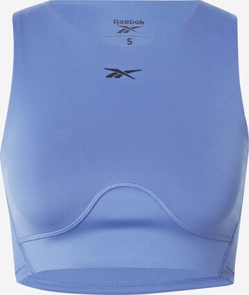 Reebok Sporttop in Blauw: voorkant