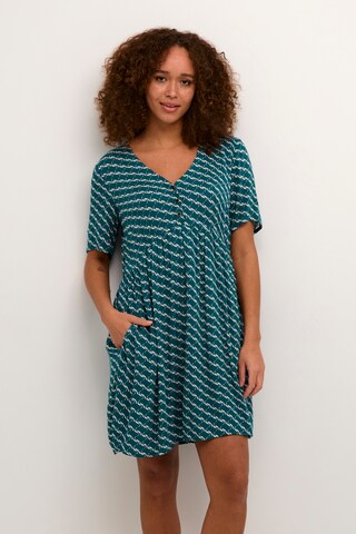 Kaffe Dress 'Marita' in Blue: front