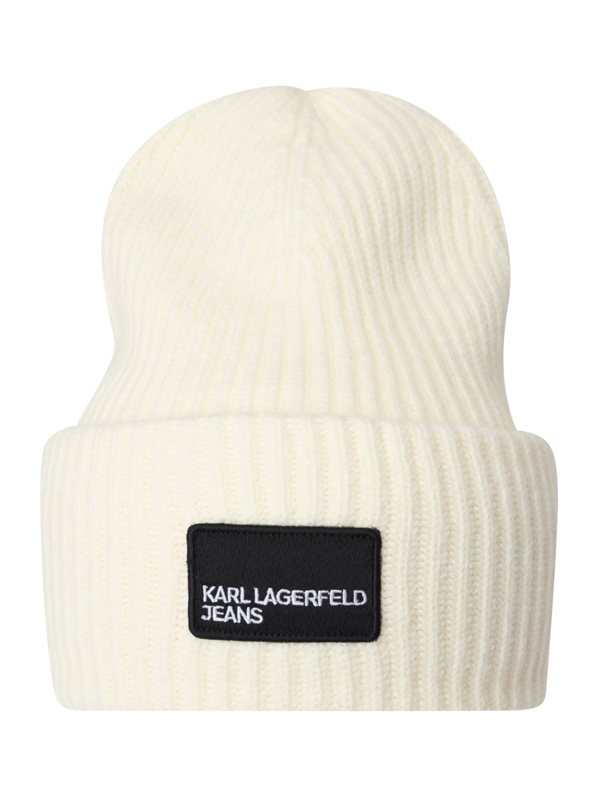 balta KARL LAGERFELD JEANS Megzta kepurė