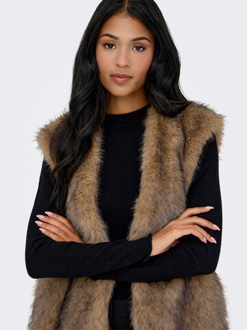 ONLY Bodywarmer 'Dawn' in Bruin