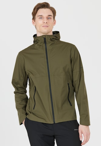 ENDURANCE Athletic Jacket 'Komint' in Green: front