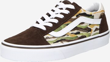 VANS Sneaker 'OLD SKOOL' i brun: framsida